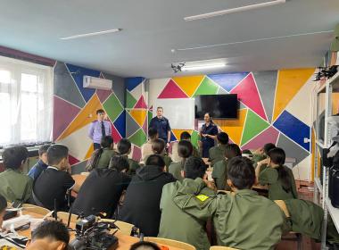 Траектория развития: курсанты Центра «ВОИН» встретились с представителями Следственного комитета России
