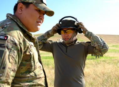 На полигоне под Элистой завершились практические занятия в формате военно-полевого мероприятия.