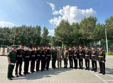 Учащиеся Екатеринбургского суворовского военного училища получили сертификаты Центра «ВОИН»