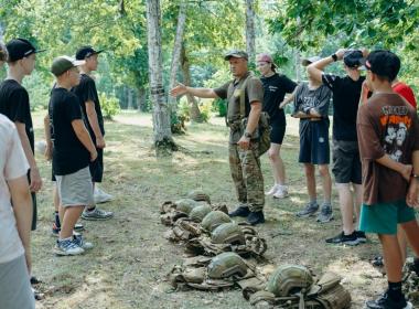 Центр «ВОИН» в лагере «Олимп»: патриотизм в действии