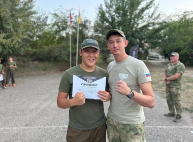 В Калмыкии завершилась пятая смена «Время юных героев».