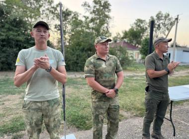 В Калмыкии завершилась пятая смена «Время юных героев».