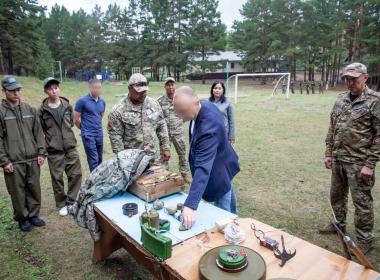 Герои России посетили Центр «ВОИН» в Бурятии