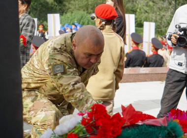 Центр «ВОИН» в Бурятии почтил память ветеранов Афганистана и СВО