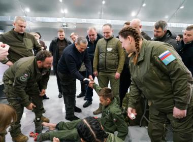 Юрий Трутнев ознакомился с работой сахалинского филиала Центра «ВОИН»