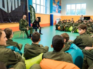 Андрей Чибис: уверен, подготовка в Центре «ВОИН» поможет ребятам в жизни, научит любить Родину и воспитает характер