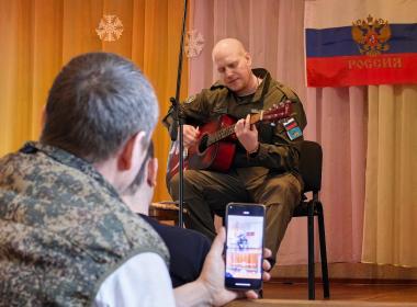 Курсанты Центра «ВОИН» поблагодарили бойцов СВО за защиту Родины