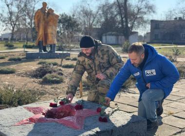 В Херсонской области почтили память павших героев